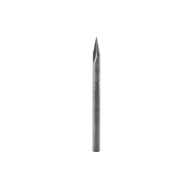 Torquata V-Bit End Mill CNC Bits Solid Carbide 1/8in Shank - Spiral Flute Router Bit for CNC Routing Non-Ferrous Materials