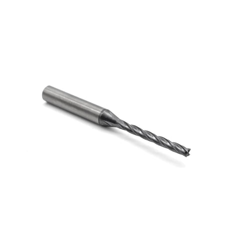Torquata 4 flute long spiral upcut ZrN coated CNC router bit for carving applications