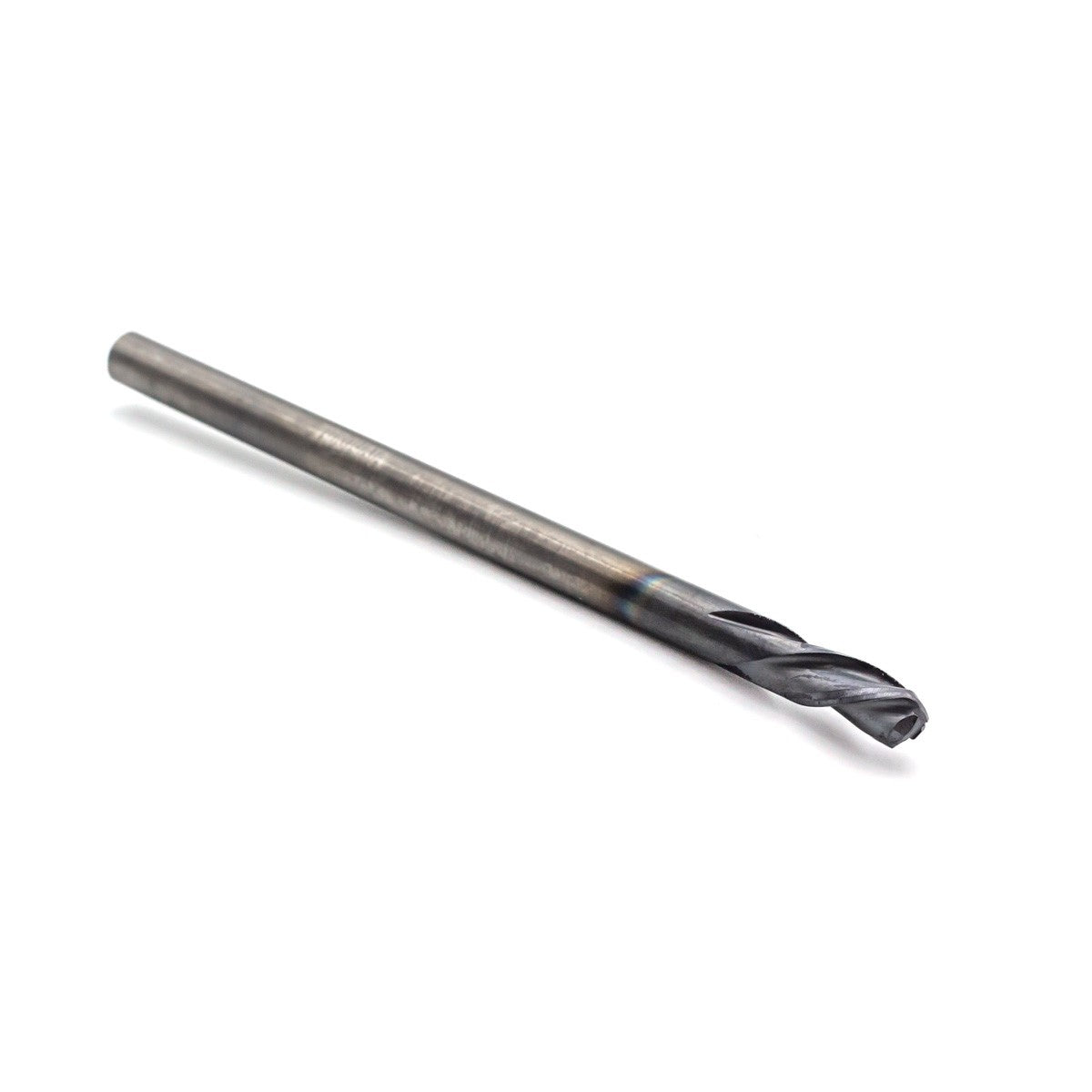 Torquata Triple Flute Long Carving Ball Nose ZrN Coated CNC Router Bit in action on wood