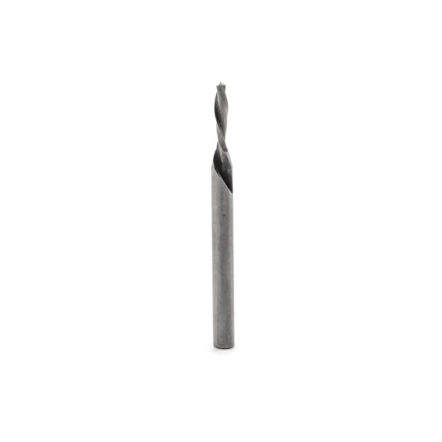 Torquata Twin-Flute Straight Cut CNC Router Bit 1.5mm Diameter - Ideal for routing plastics and non-ferrous materials