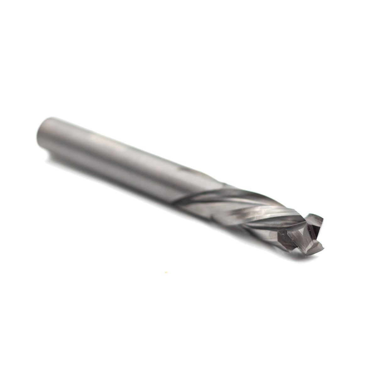 Torquata compression triple flute spiral CNC bit for routing plastics and non-ferrous materials