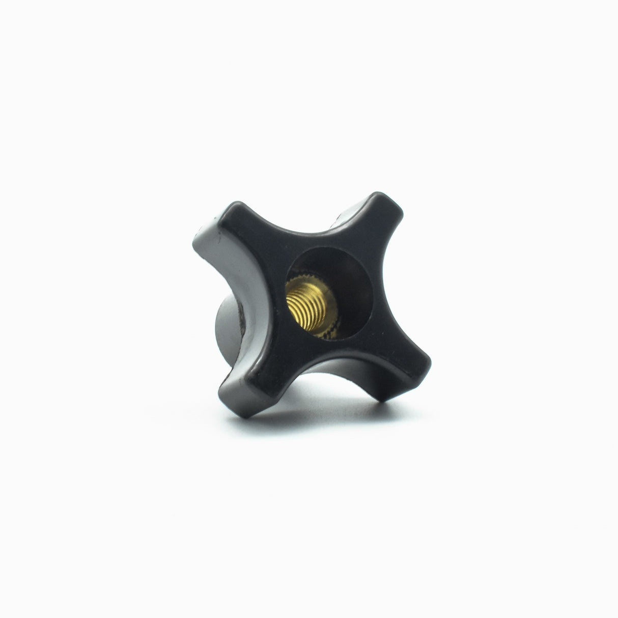 Torquata Four-Point Knob for 5/16in T-Track Bolts Female, side view showing ergonomic design and sturdy construction