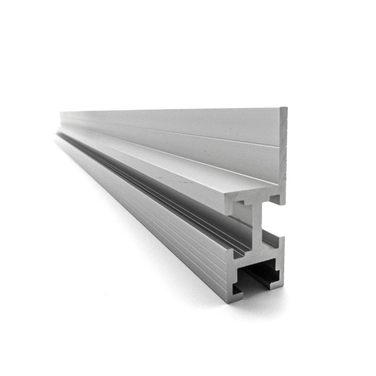 Torquata Aluminium Fence Track 610mm with T-Slot Edge for precise woodworking jigs and fixtures