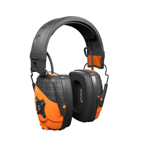 ISOtunes LINK 2.0 Bluetooth Earmuffs in Orange/Black - Over-ear hearing protection with Bluetooth connectivity
