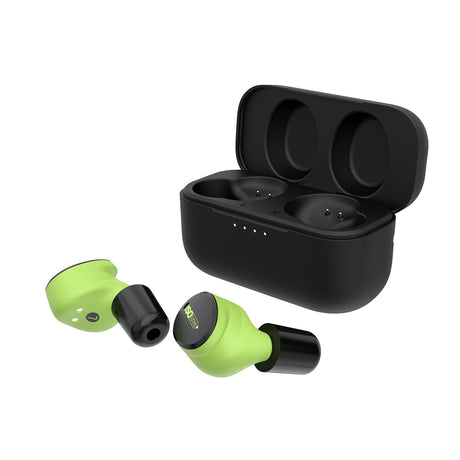 ISOtunes FREE Aware green wireless Bluetooth earbuds for Australian woodworkers