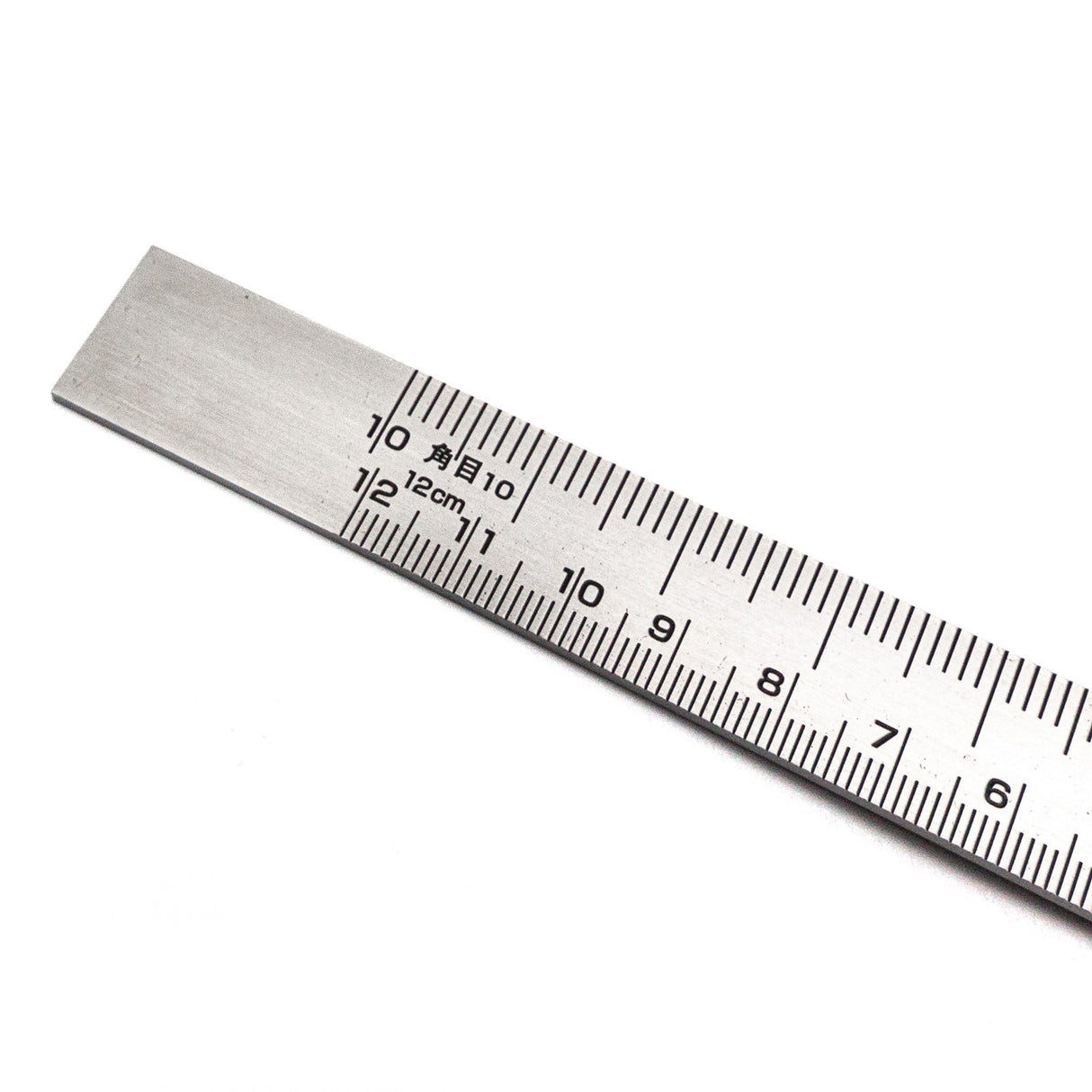 Matsui 150mm Stainless Steel Precision Square with Metric & Kakume Scales - High-quality marking and measuring tool for woodworkers