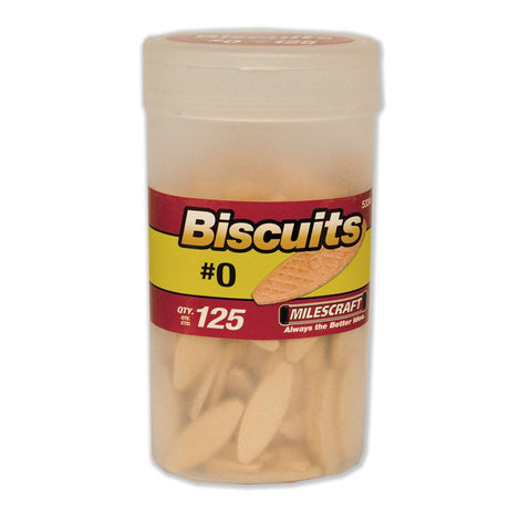Milescraft #0 Biscuit Joiner in action, creating precise biscuit slots for seamless wood joinery