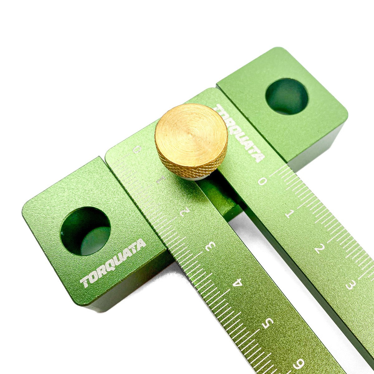 Adjustable sliding T-rule woodworking tool by Torquata, suitable for a range of applications, made from solid material