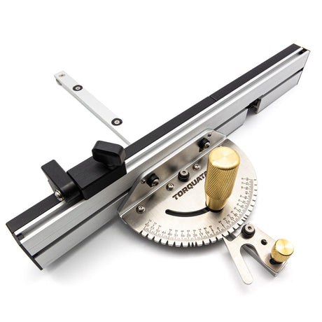 Torquata Mitre Guide with Aluminium Fence and Box Joint Accessory for precise crosscut angles and tight box joinery