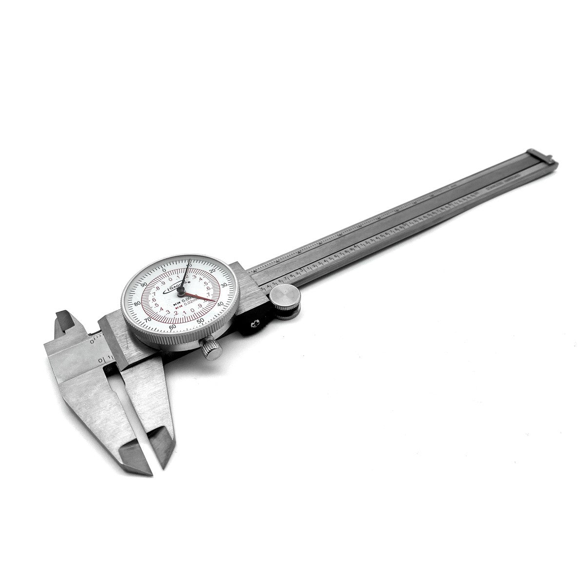 iGaging Dial Calipers 150mm Metric & Imperial with Case, traditional dial, precise measurements for woodworking