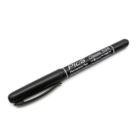 Pica Classic 534 Medium Nib Permanent Marker Pen on white background