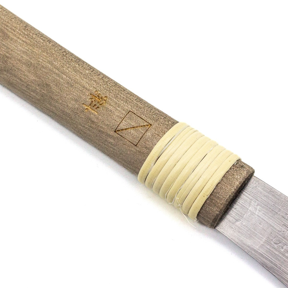 Handmade Mitsukawa Diagonal Kataba Japanese Saw, ideal for precise cuts in soft and hardwoods. Light and sharp tool for woodworking