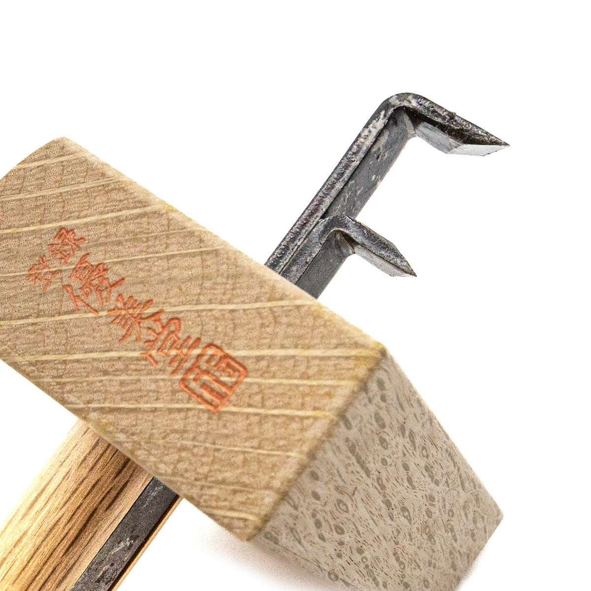 Nigiri Japanese Mortise Gauge crafted from solid white oak, ideal for precise woodworking measurements