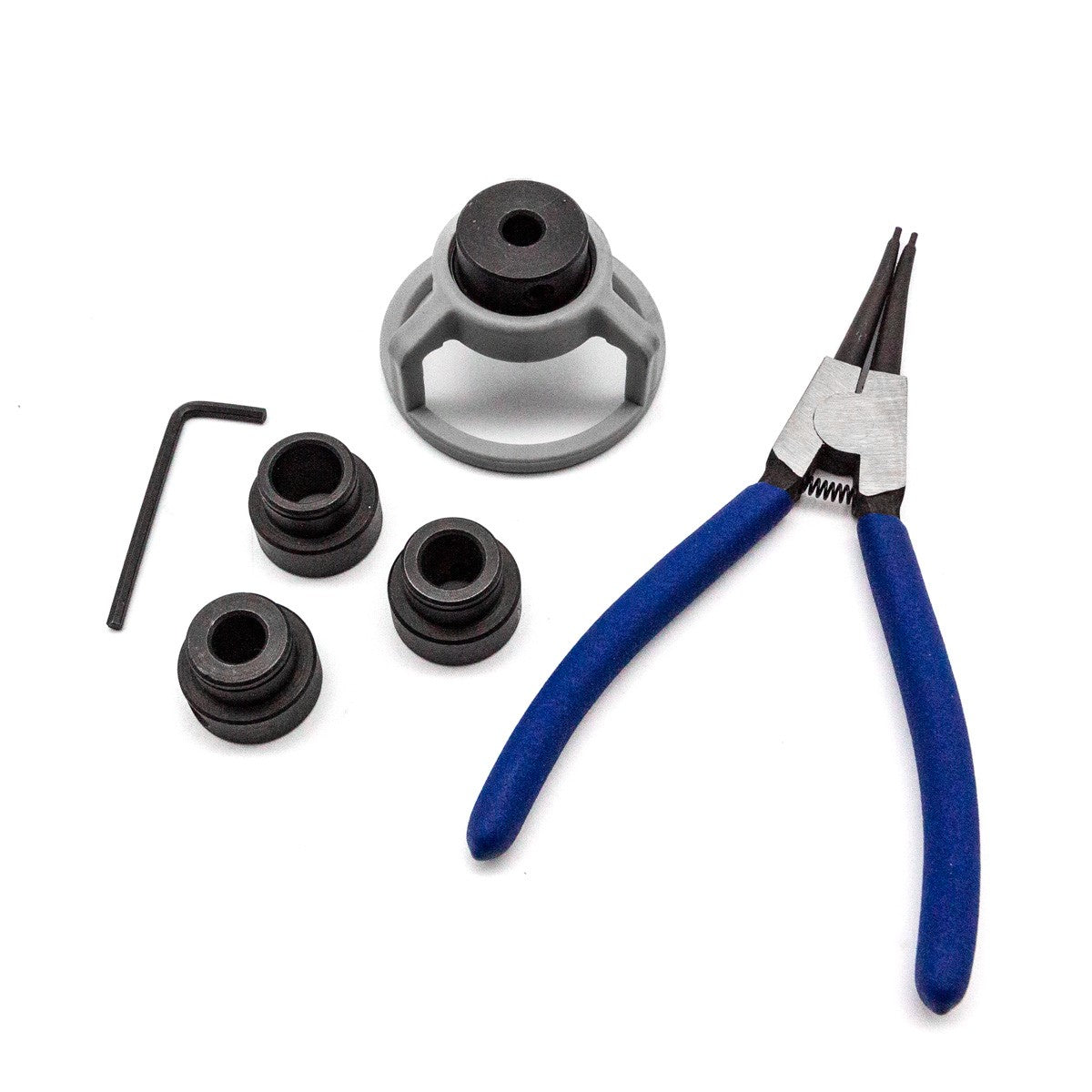 Fisch Drill Stop Set for Forstner Bits with Interchangeable Bearings & Pliers in Australian woodworking tools store