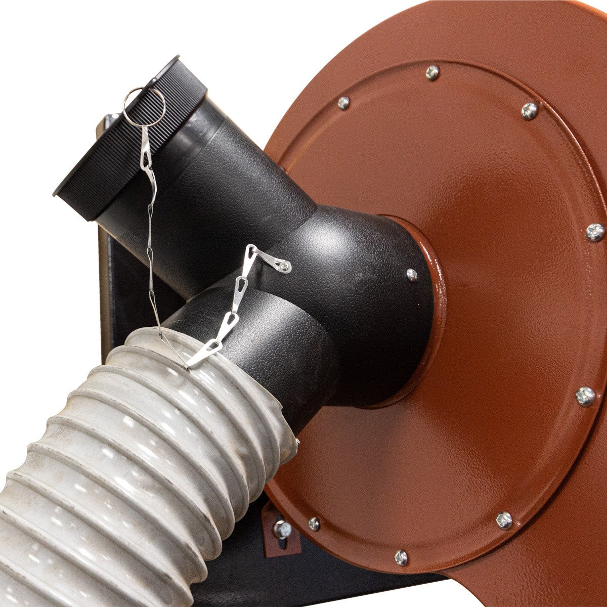 Sherwood 2HP Dust Extractor wall mounted - Compact and powerful dust extraction solution for small workshops