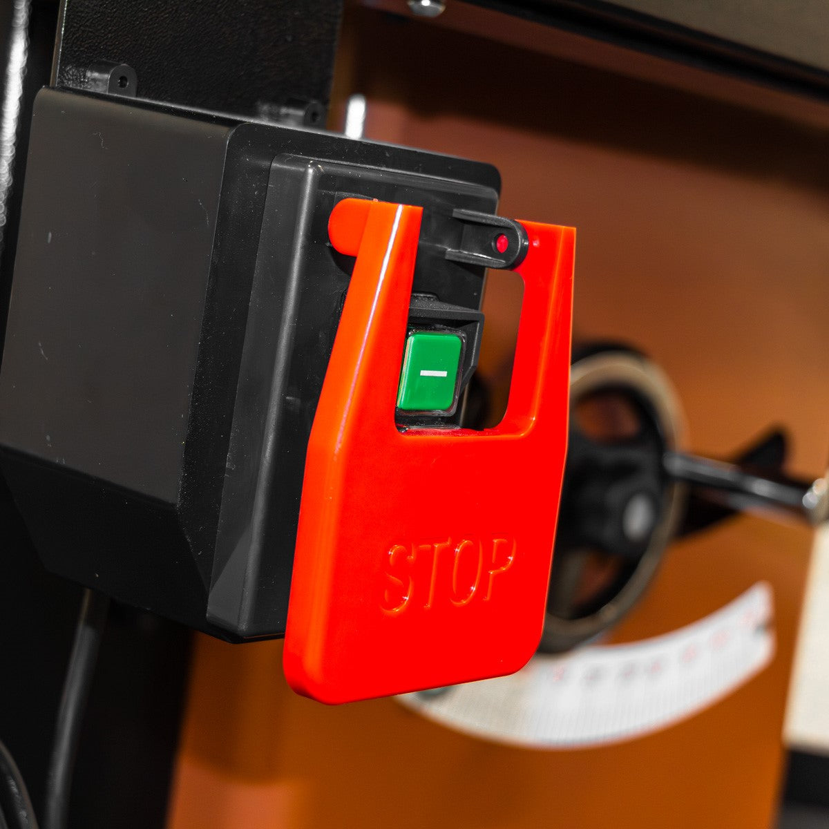 Sherwood 10in Hybrid Cabinet Table Saw in action, showing precise cutting capabilities