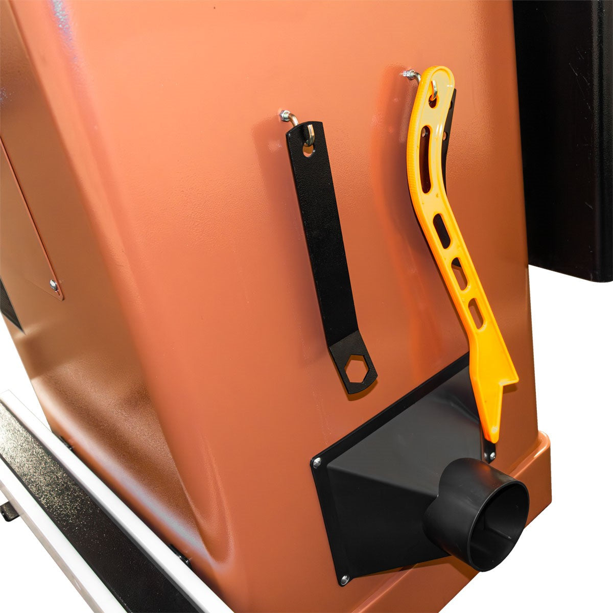 Sherwood 10in Hybrid Cabinet Table Saw in action, cutting wood precisely