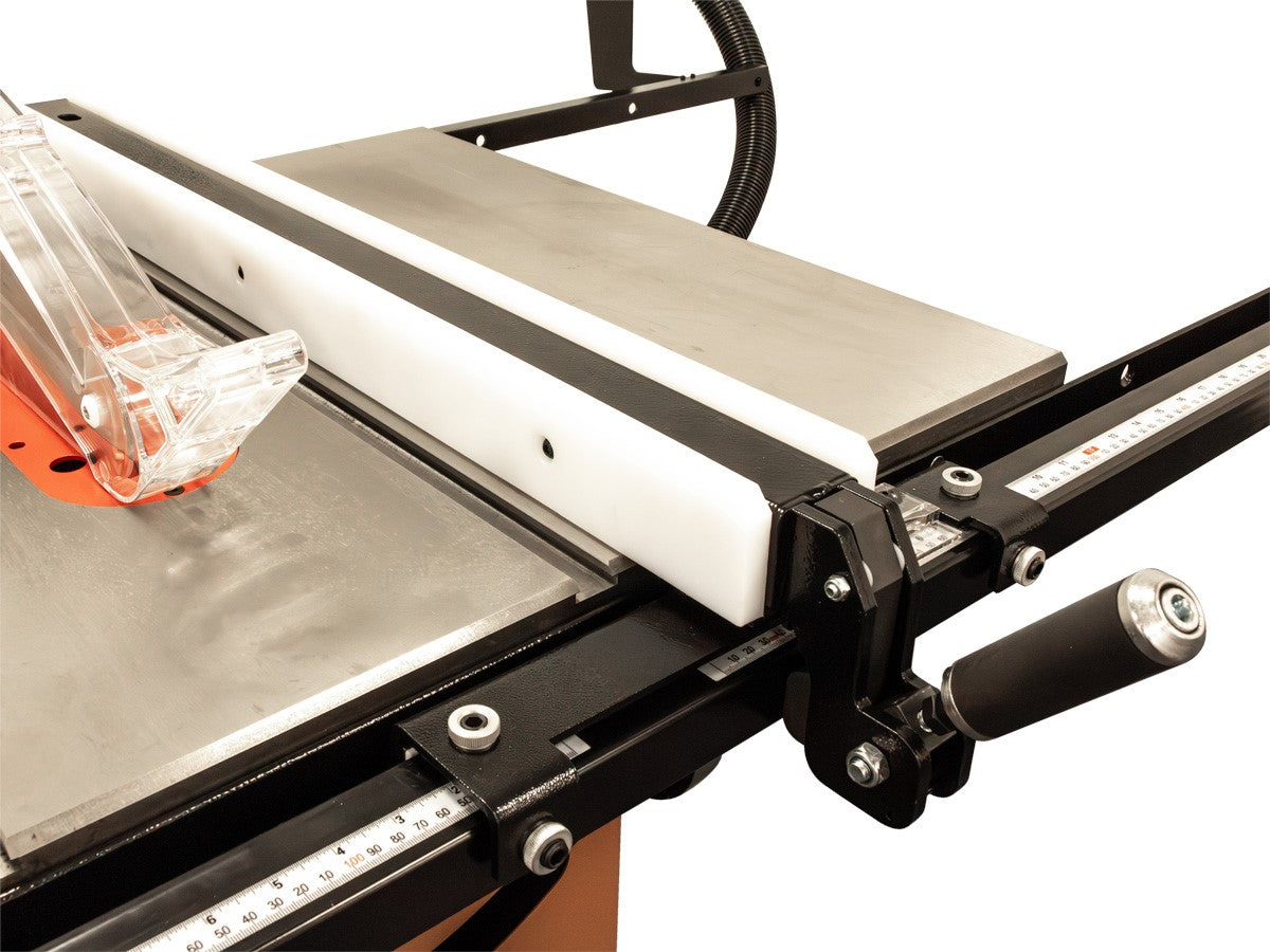 Sherwood 12in Hybrid Cabinet Table Saw in workshop setting