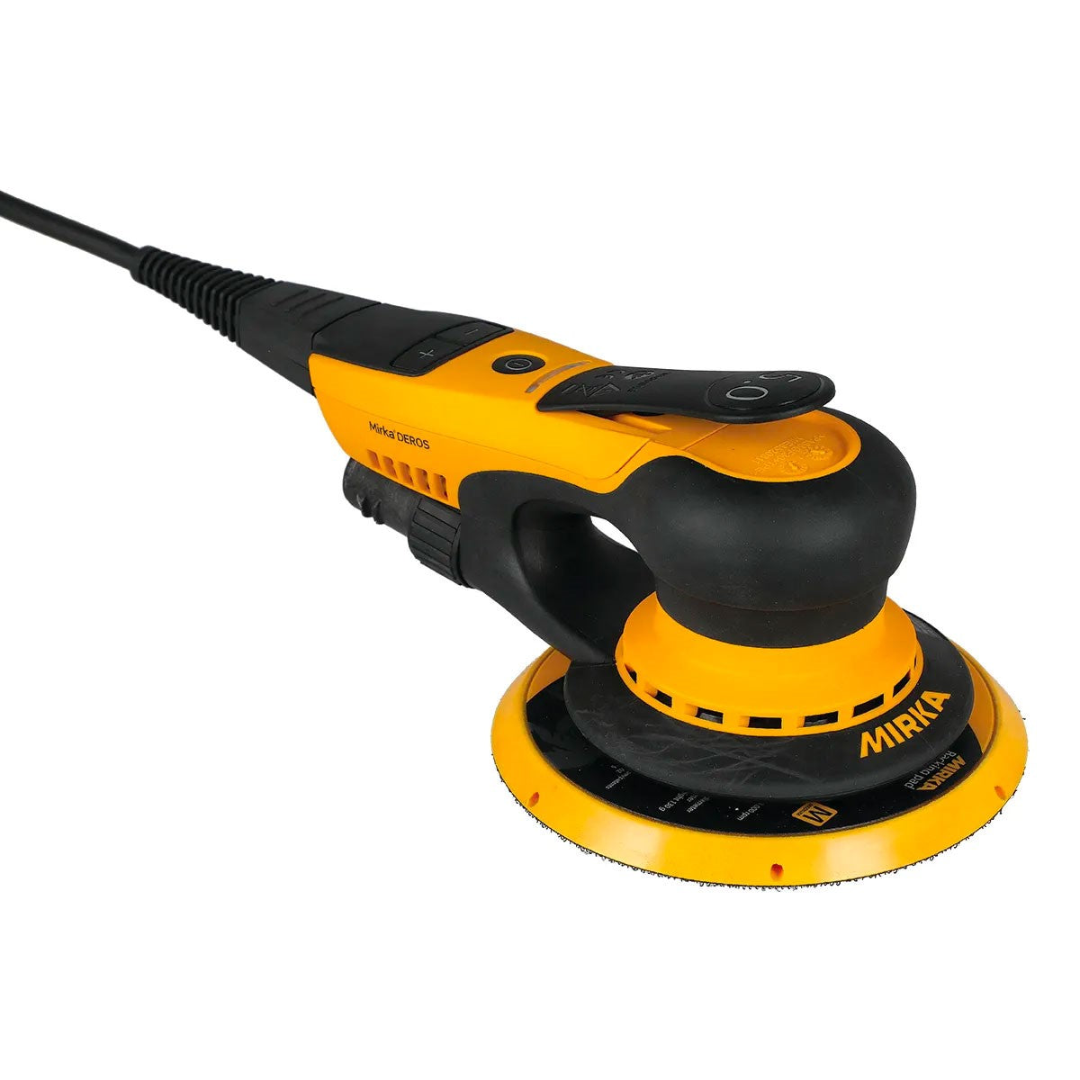 Mirka DEROS Random Orbital Sander 150mm 2.5mm Orbit 625CV in action