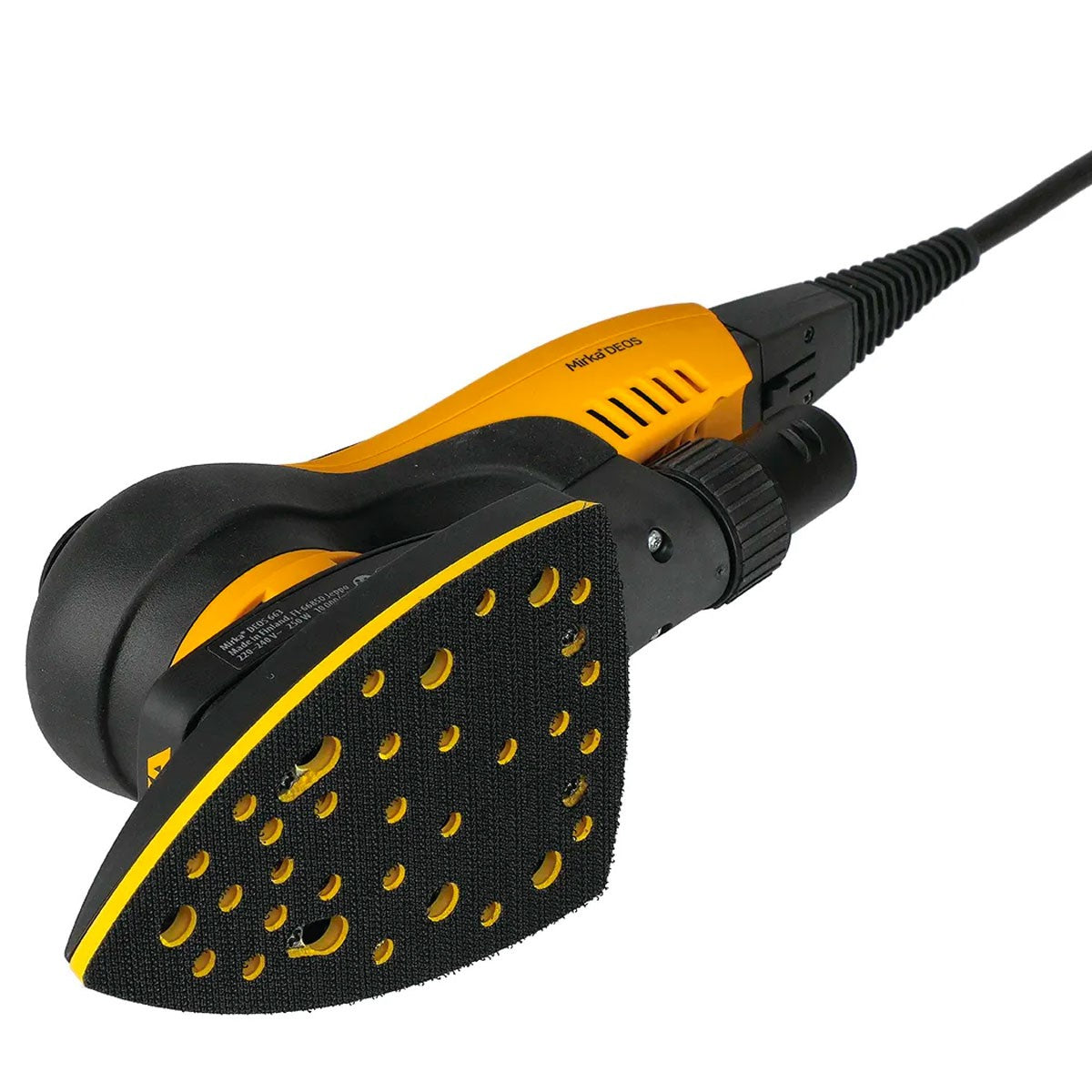 Mirka DEOS DELTA Corner Sander - Australian woodworking tool with 3.0mm orbit for efficient sanding