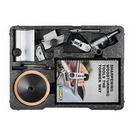 Tormek Woodturners Accessory Set for Wetstone Grinders, high-quality sharpening system with premium results for woodworkers