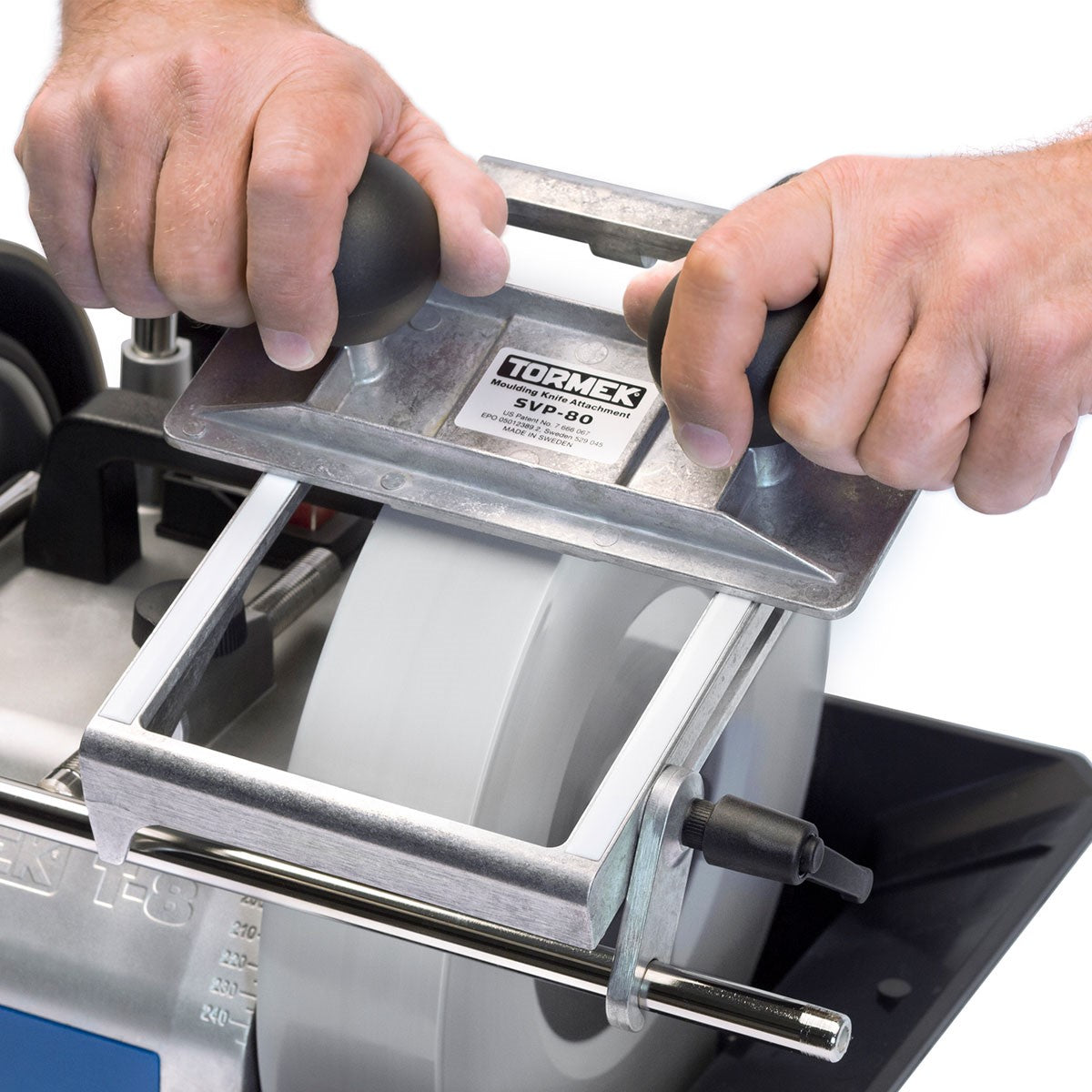 Tormek Profile Knife Jig for Wetstone Grinder - Superior sharpening tool for woodworking enthusiasts and professionals in Australia