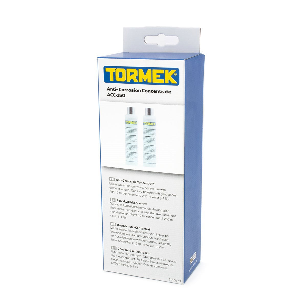 Tormek Wetstone Grinder Anti Corrosion Concentrate for diamond wheels in use