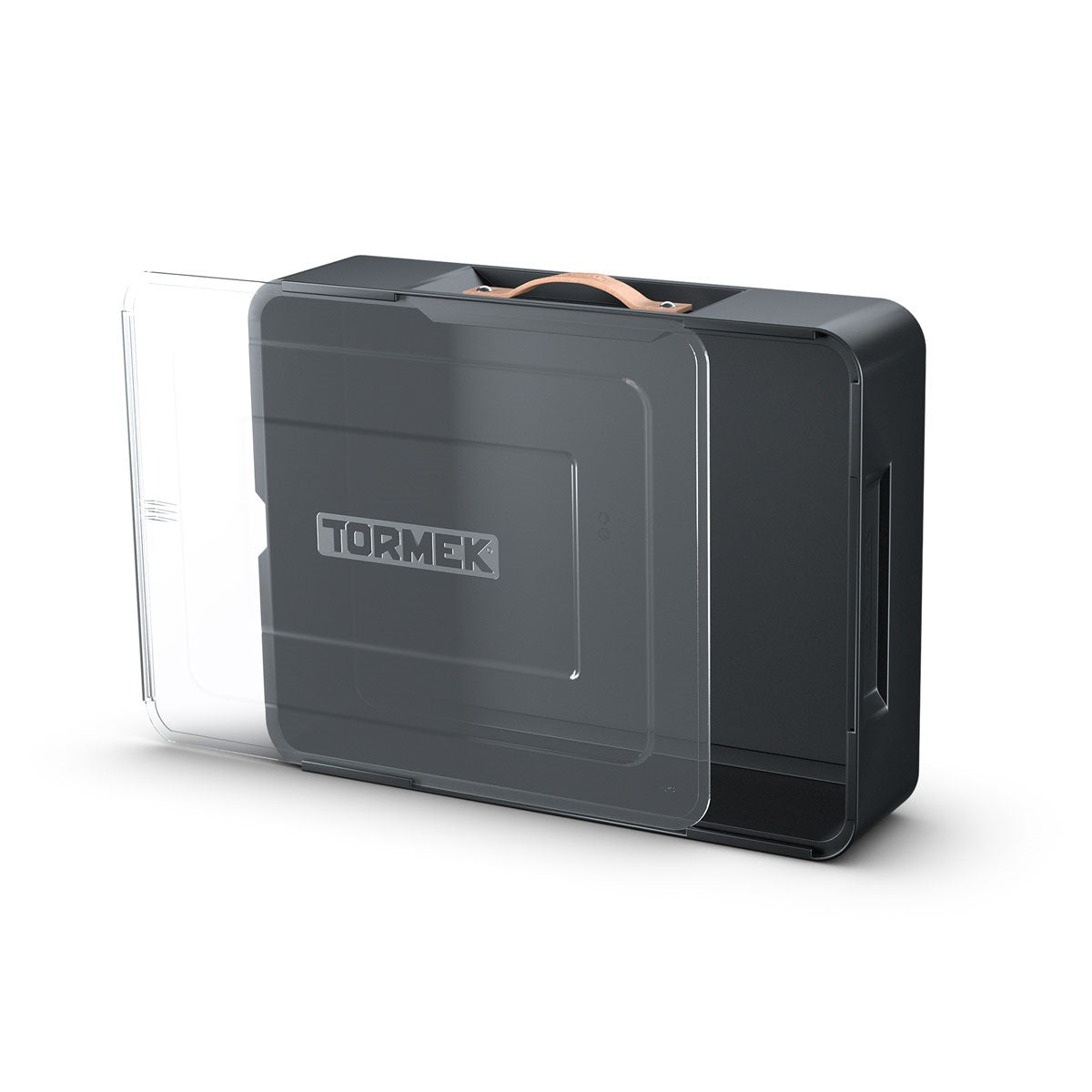 Tormek Case with Leather Handle, premium sharpening system for woodworkers