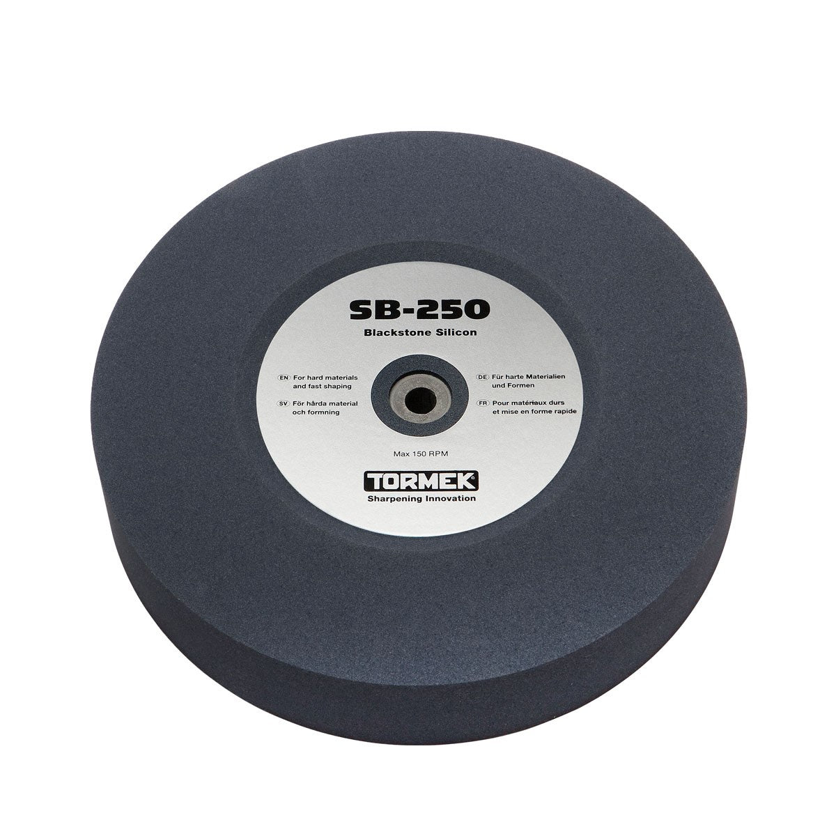 Tormek Wetstone Grinder Blackstone Silicon T-8 250 x 50mm angled view