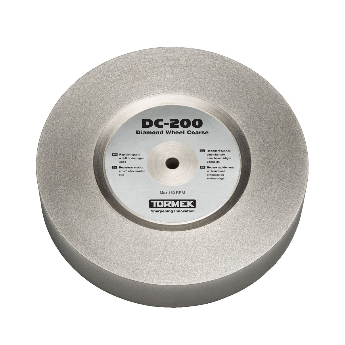 Tormek Wetstone Grinder Diamond Wheel Coarse 360 grit - Top view showing high-quality sharpening tool