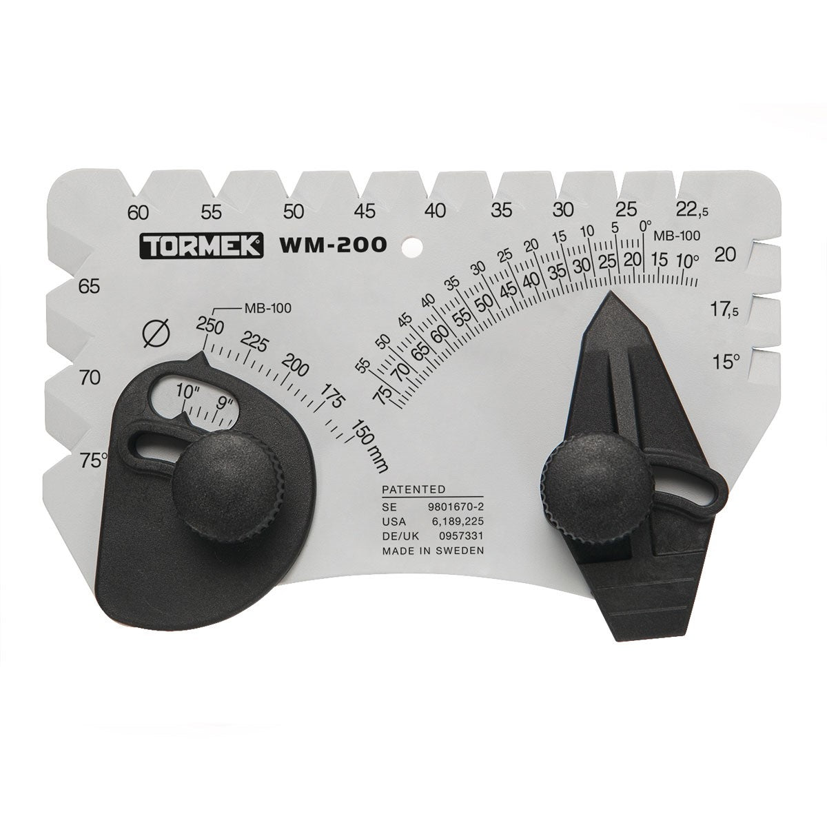 Tormek Wetstone Grinder Pro AngleMaster, precision sharpening tool for woodworking enthusiasts and pros. Made in Sweden