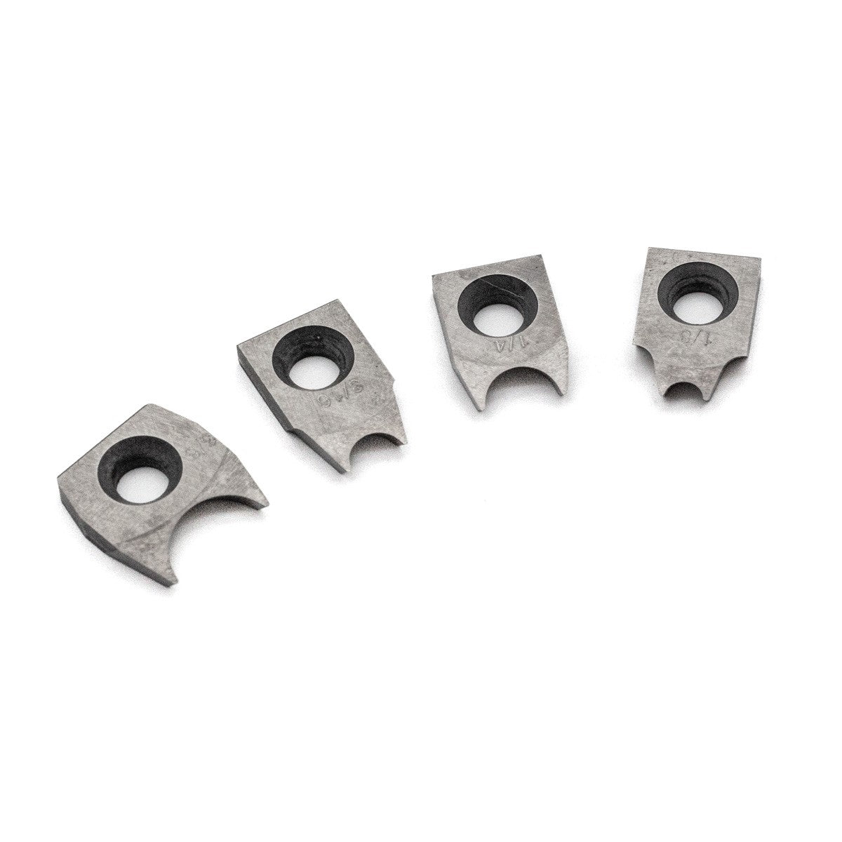 Easy Wood Tools Beading Negative Rake Carbide Cutters for Woodturning - Close-up view of the high quality carbide tip