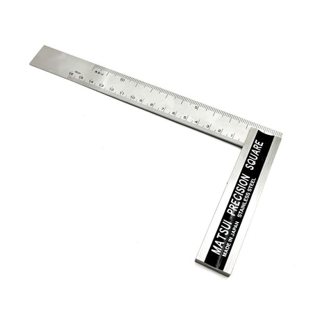 Matsui 200mm Stainless Steel Precision Square Metric & Kakume Scales for woodworkers seeking precision