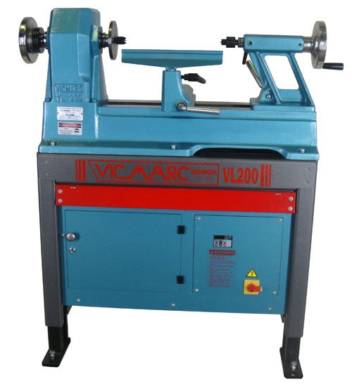 Vicmarc VL200S Wood Lathe Short Stand Mount 2HP EVS Australian Made compact design for superior performance