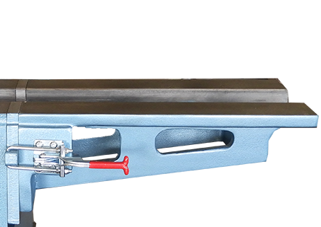 Vicmarc Swing Away Tailstock Support for VL300 Wood Lathe, Australian-made, swing design for extra turning space