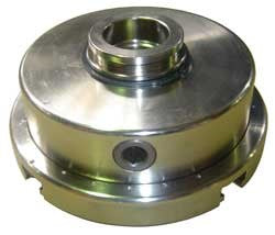 Vicmarc Wood Lathe VM120 Scroll Chuck with Standard Jaws M30 x 3.5, T-Bar Allen Key operated chuck for M30 x 3.5 spindle