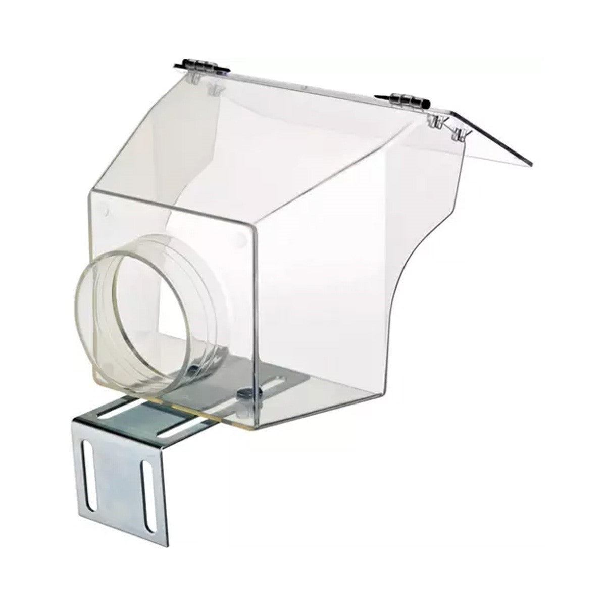 Sherwood Lathe Dust Extraction Hood showing innovative customization for woodturning dust collection