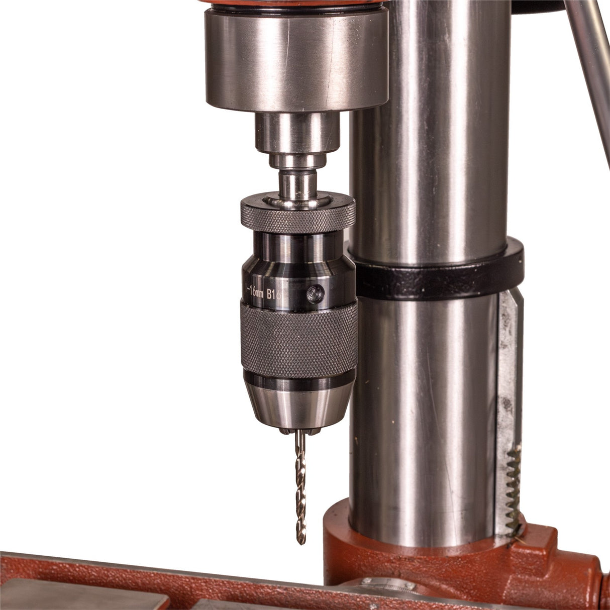 Sherwood 1500W EVS Pedestal Drill Press for precise drilling tasks