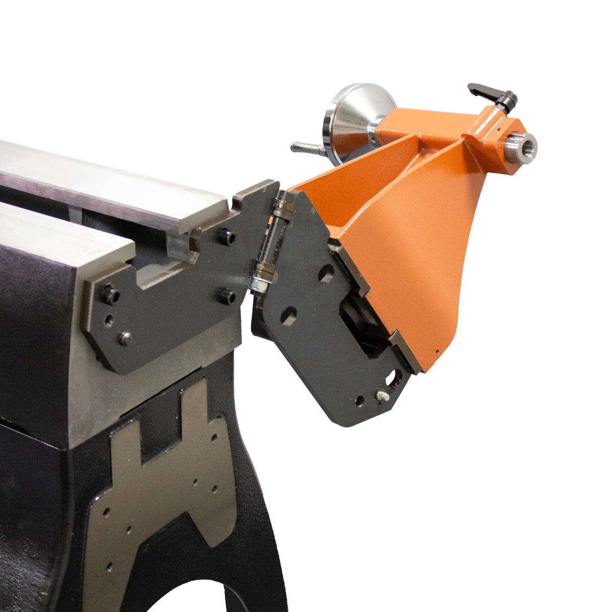 Sherwood 510mm Maxi Wood Lathe showcasing precision-machined bed and powerful 3HP motor