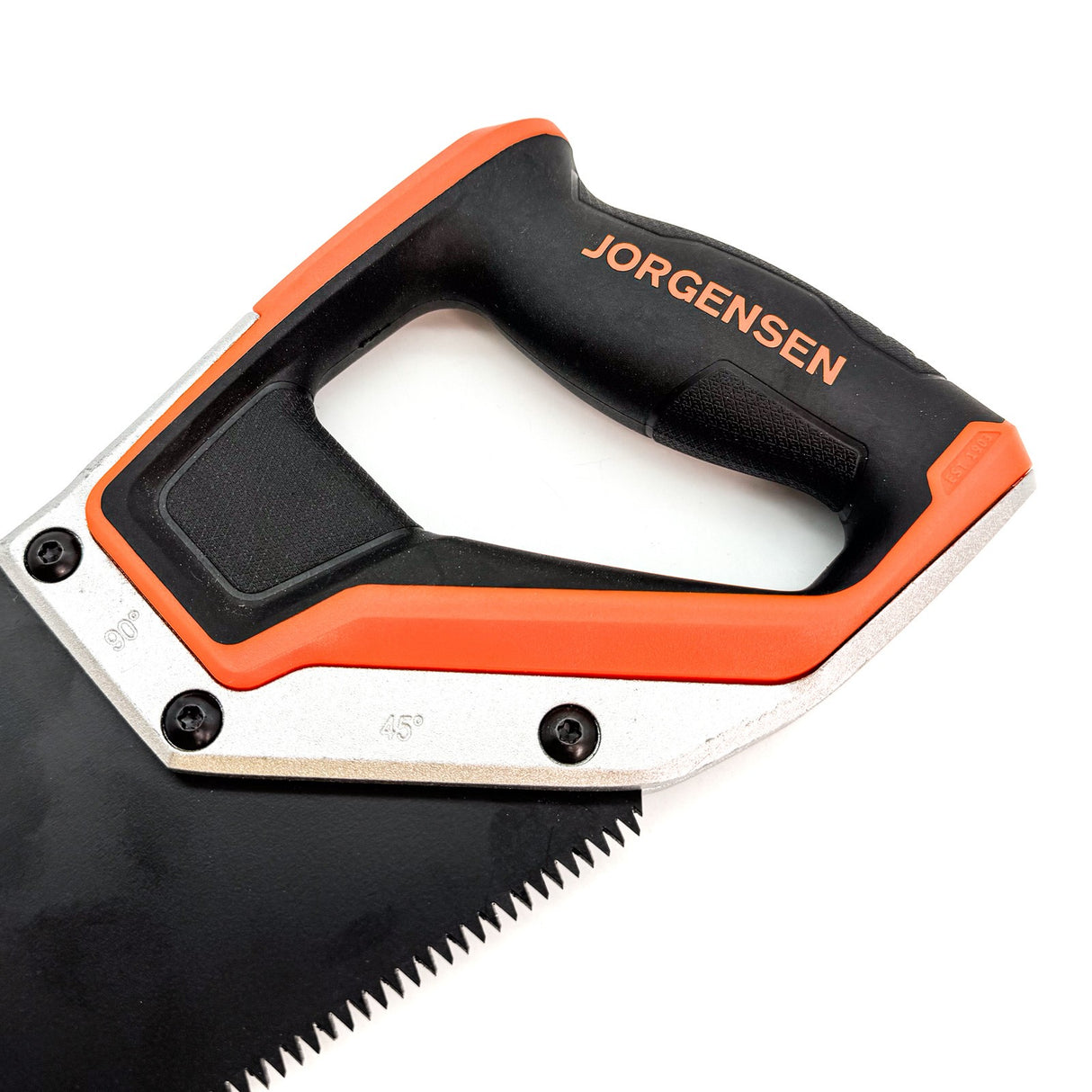 Pony Jorgensen 15in Low Friction Handsaw featuring M2 Steel blade with Teflon coating, ideal for aggressive cutting tasks