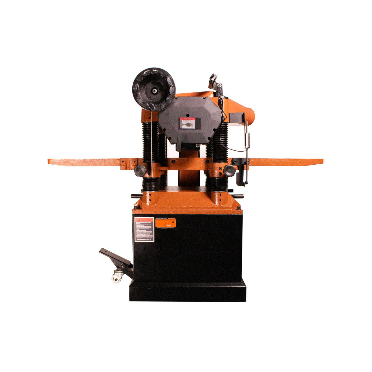 Sherwood 20in Industrial Thicknesser powerful single-phase wood planer in workshop setting