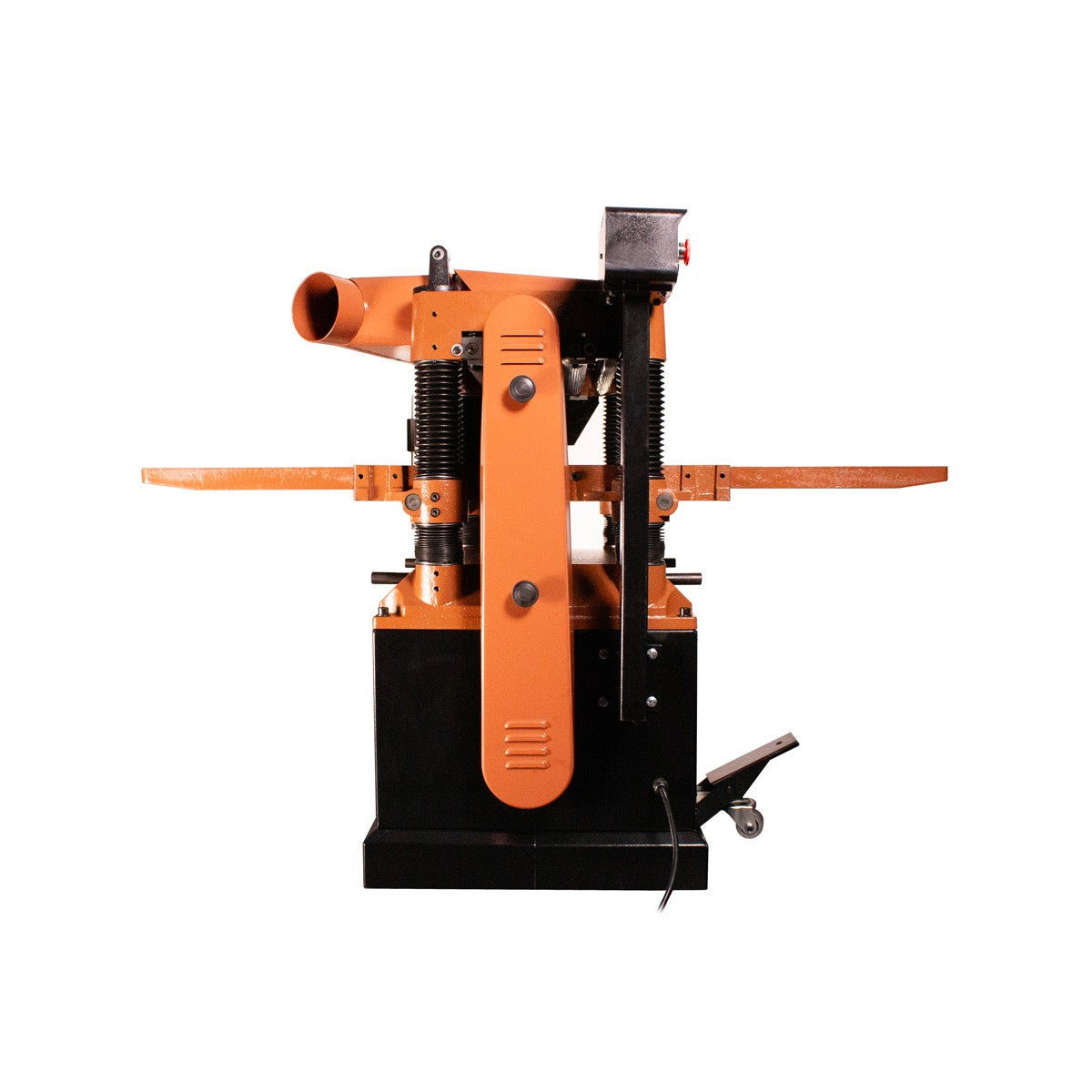 Sherwood 20in Industrial Thicknesser showing powerful motor and sturdy construction for Australian woodworkers