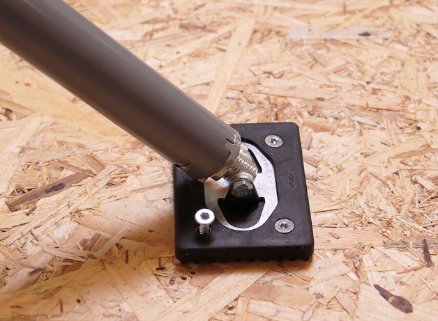 Bessey Telescopic Drywall Support in action, extending to 910mm