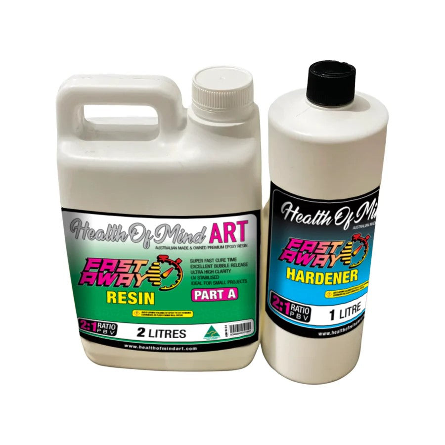 Fastaway Fast Cure Resin casting product detail shot