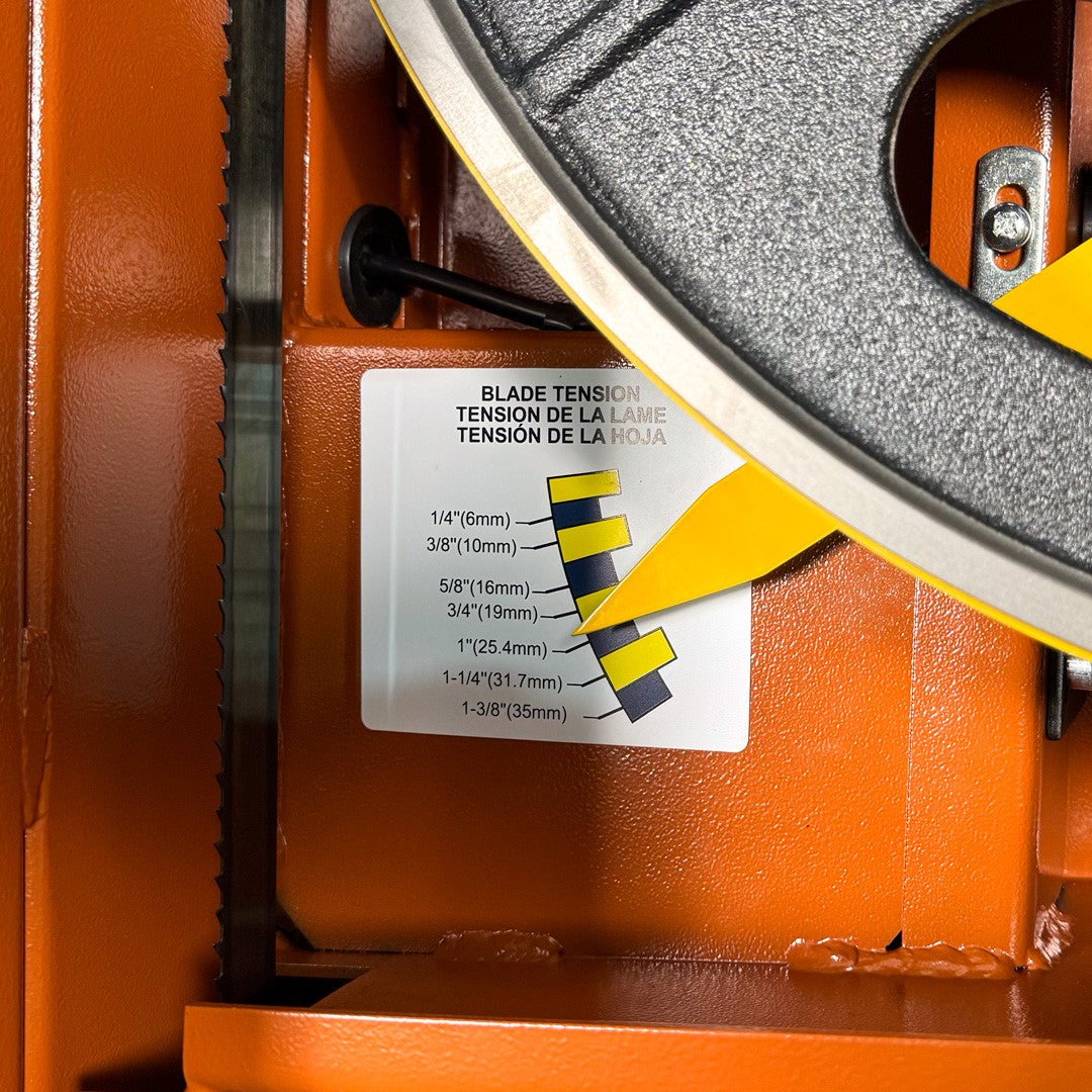 Sherwood 18in Heavy-Duty Bandsaw showcasing precise engineering for woodworking enthusiasts and professionals