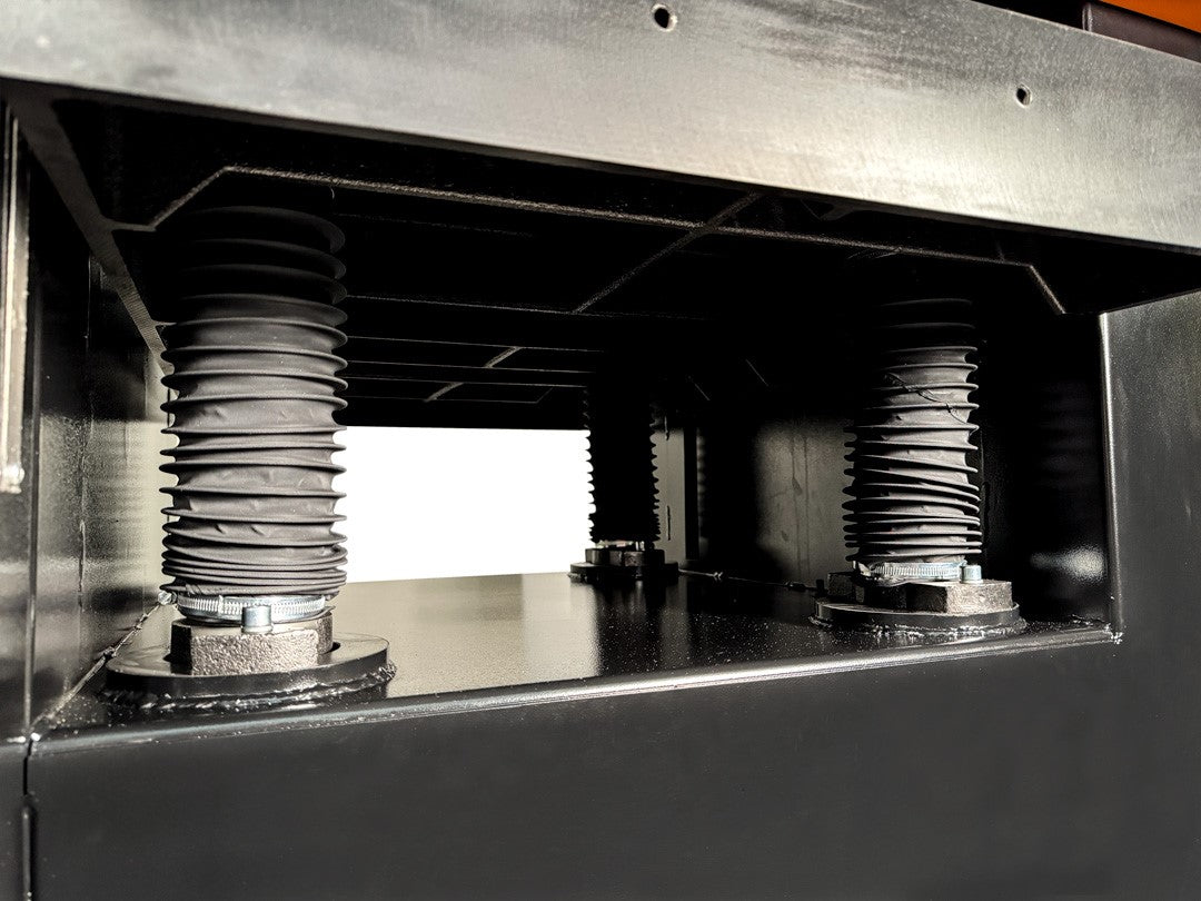 Sherwood 25in Euro Style Thicknesser 630mm Three Phase 7500W 10HP with Helical Cutterhead in use