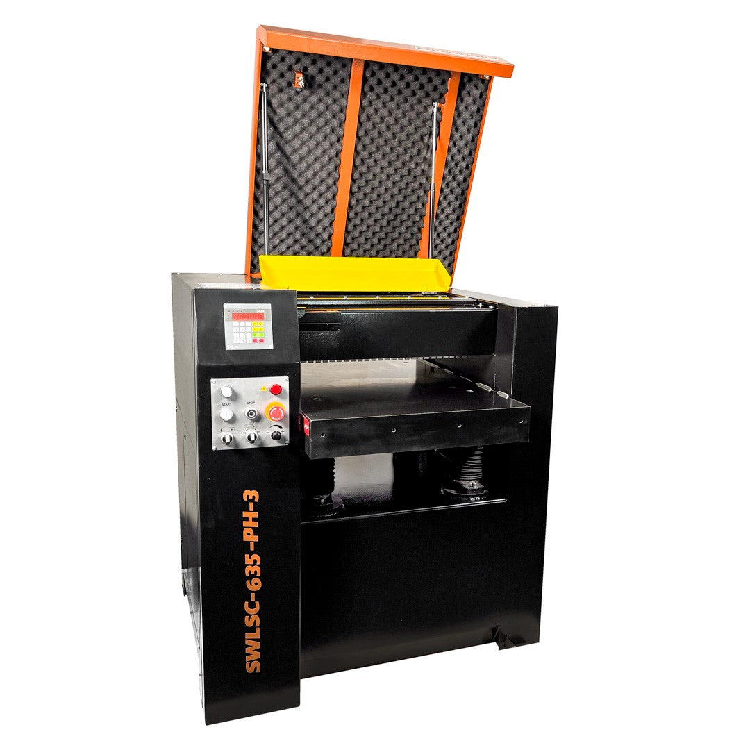 Sherwood 25in Euro Style Thicknesser Helical Cutterhead Detail