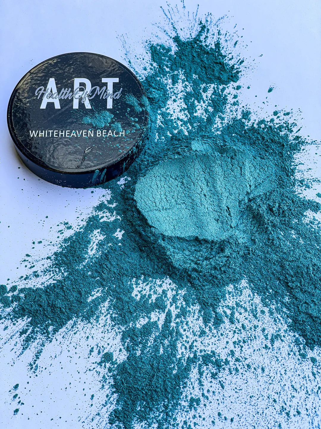 Whitehaven Beach 50g Pearlescent Mica Powder for Epoxy Resin - Health of Mind Art Australia