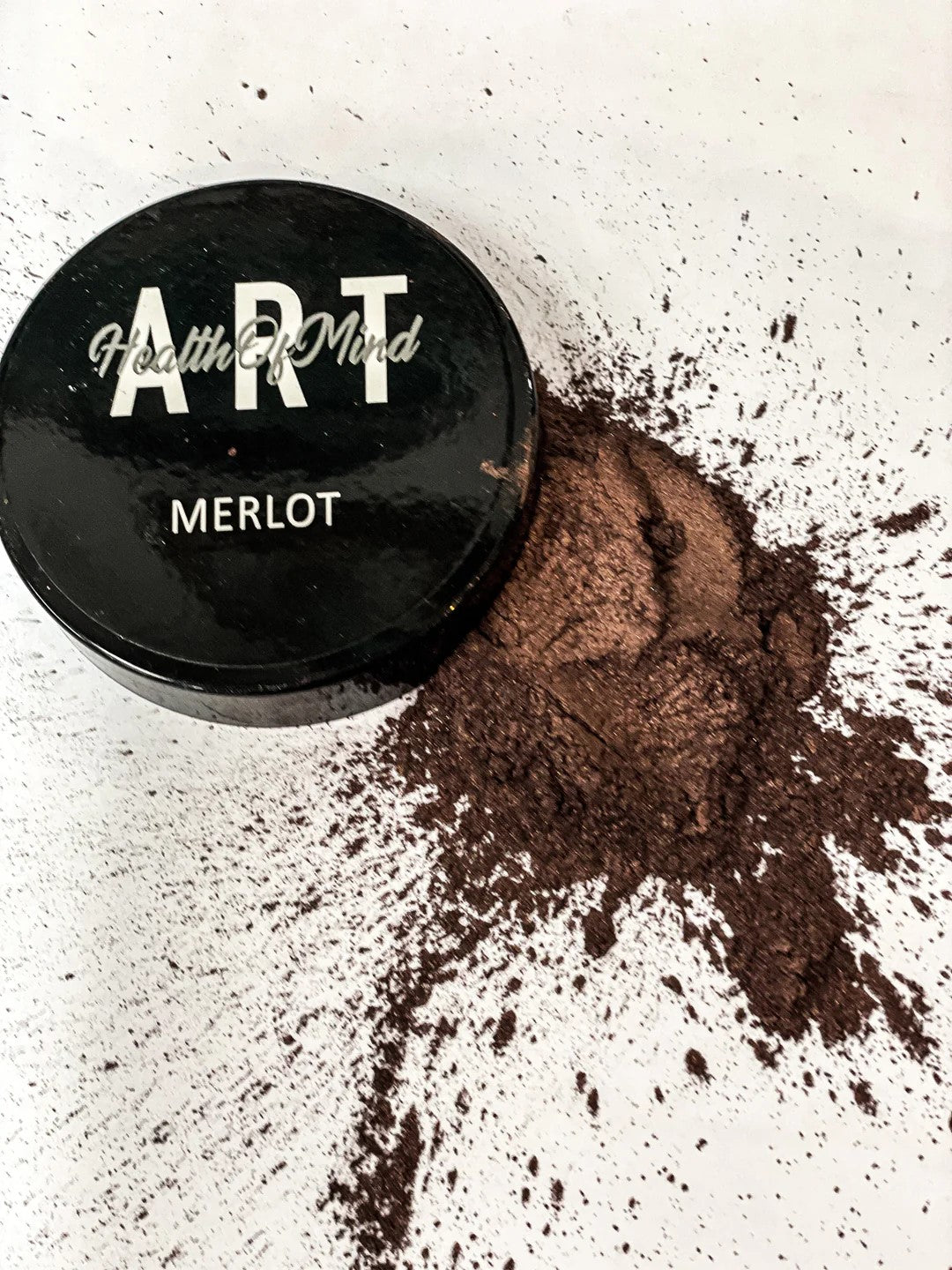 Health of Mind Art Merlot 50g Pearlescent Pigment Mica Powder in Australian woodworking tools store