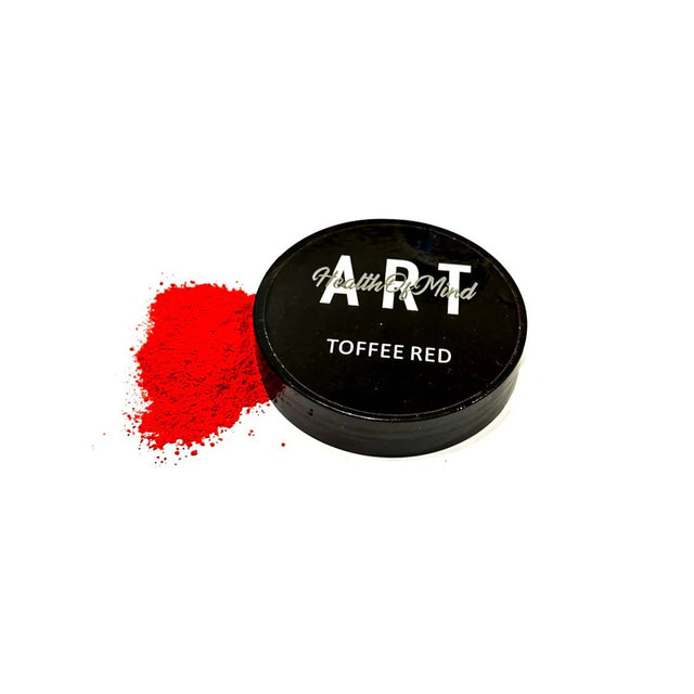Vibrant Toffee Red Matte Pigment Powder for Epoxy Resin - HoMA Matte Series